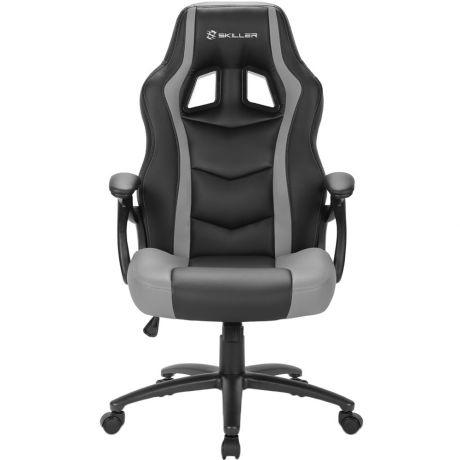 Компьютерное кресло Sharkoon Shark Skiller SGS1 чёрно-серый