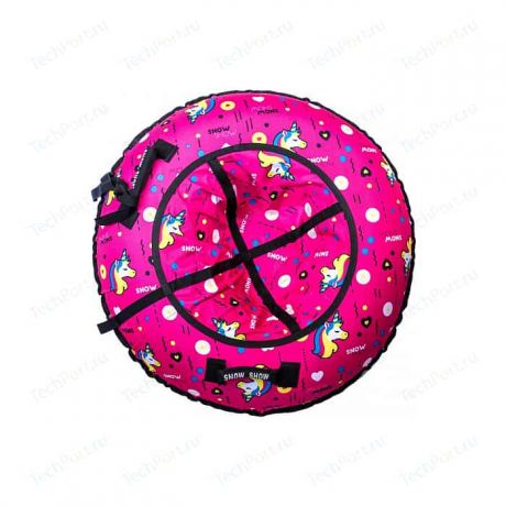 Тюбинг RT Единорог на розовом автокамера, диаметр 105 см