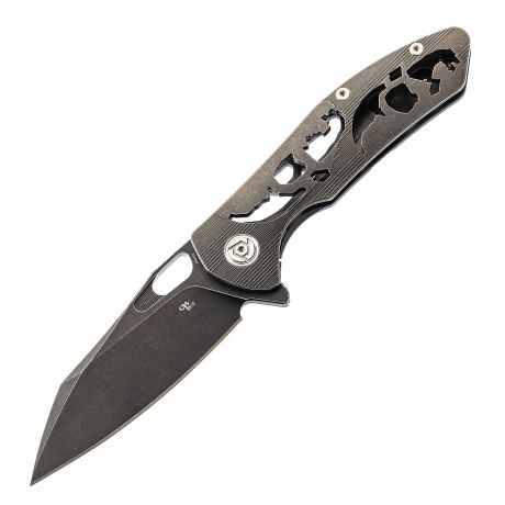 Складной нож CH3515 Black, сталь S35VN