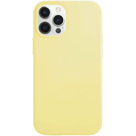 Чехол для смартфона VLP Silicone Сase для iPhone 12/12 Pro жёлтый