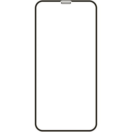 Защитное стекло VLP для Apple iPhone 12 Pro Max, чёрная рамка