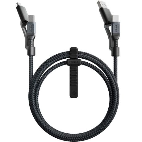 Кабель Nomad Universal Cable 3 in 1, чёрный (NM0191C090)