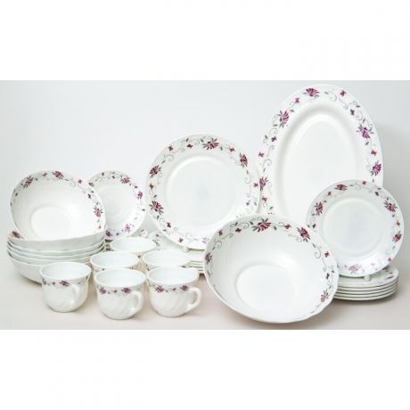Набор столовой посуды 32 предмета OLAFF (130-21144)
