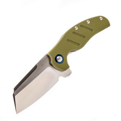 Складной нож Kizer C01C XL, сталь 154CM, рукоять зеленая G10