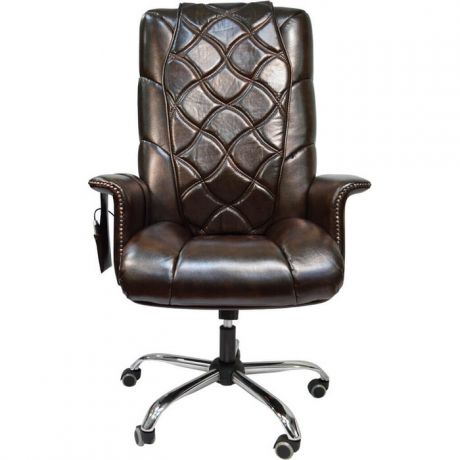 Офисное массажное кресло EGO PRIME EG1003 кофе арпатек