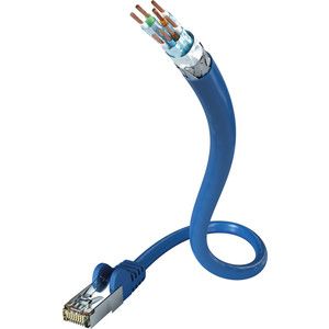 Кабель видео (TV) Inakustik Profi CAT7 Ethernet Cable, 15.0 m, S-FTP, AWG 26, 00925015