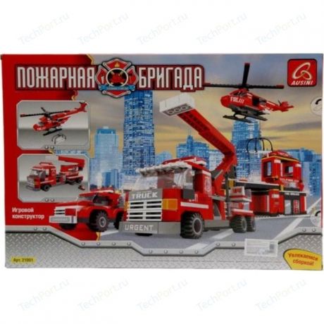 Конструктор Ausini Пожарная бригада - 21901