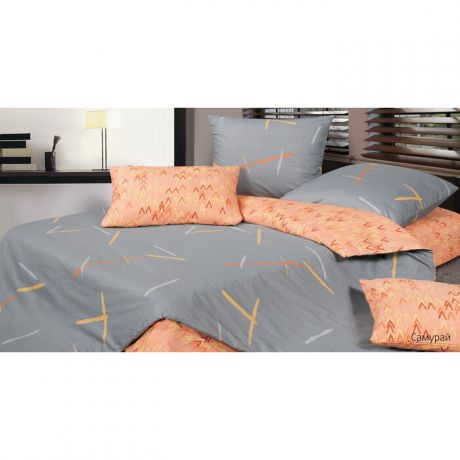 Комплект постельного белья Ecotex Гармоника Дуэт Самурай (4660054346194)