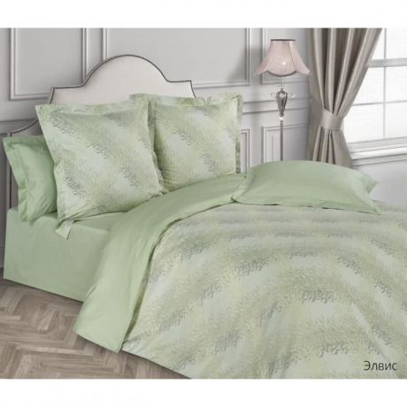 Комплект постельного белья Ecotex Дуэт в подарочном чемодане Эстетика Элвис (4660054343988)