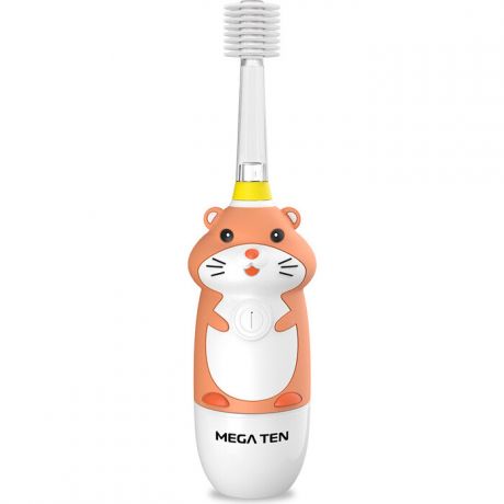 Детская электрическая зубная щетка MEGA Ten Kids Sonic 121-MKS062 Хомячок