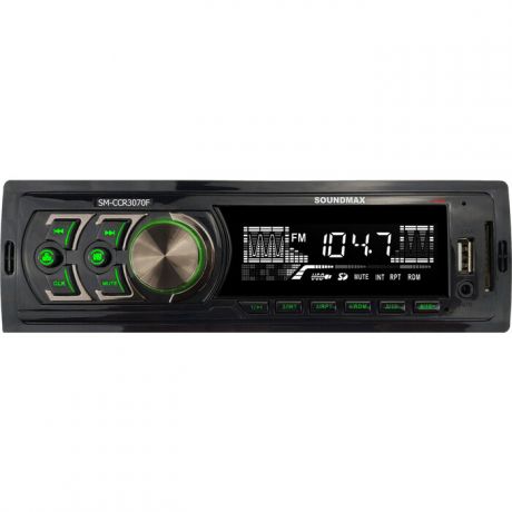 Автомагнитола Soundmax SM-CCR3070F 1DIN
