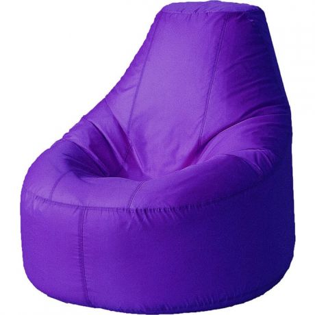 Кресло бескаркасное Mypuff Люкс фиолетовый оксфорд bn-218