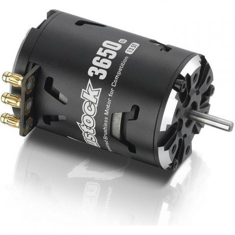 Бесколлекторный сенсорный мотор HobbyWing Justock 3650SD 17.5T BLACK G2 для шоссейных и дрифтовых моделей масштаба 1/10
