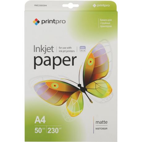Бумага PrintPro PME230050A4