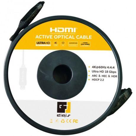 Кабель Digis DSM-CH10-AOC (HDMI-HDMI 2.0, 10 м)
