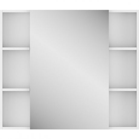 Шкаф-зеркало Uncoria Джелла 85 белый (68507)