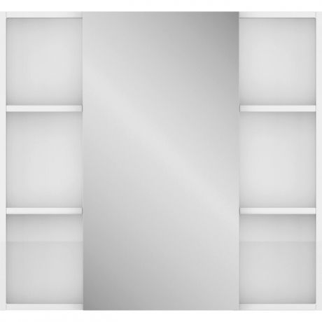 Шкаф-зеркало Uncoria Арно 80 белый (68002)