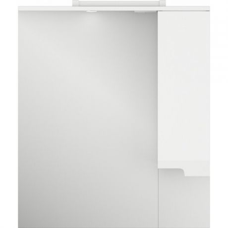 Шкаф-зеркало Uncoria Брента 70 белый (67011)