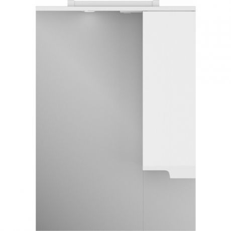 Шкаф-зеркало Uncoria Брента 60 белый (66038)
