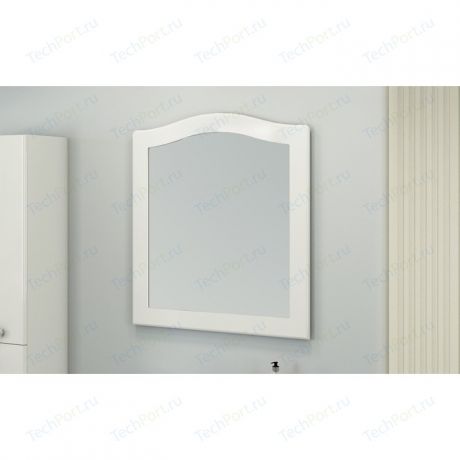 Зеркало Comforty Монако 80 белый глянец (00003129893)