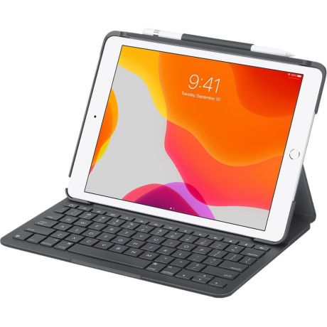 Чехол-клавиатура Logitech Slim Folio для iPad 10.2 (7-го поколения)