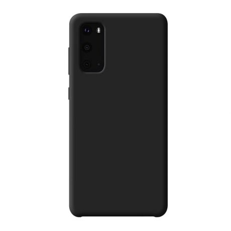 Чехол для смартфона Deppa Liquid Silicone Case для Samsung Galaxy S20 чёрный