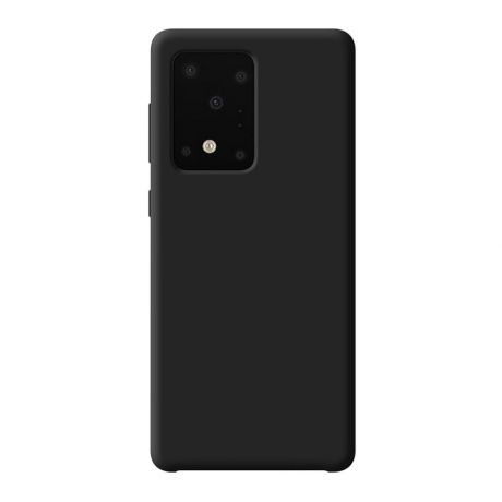 Чехол для смартфона Deppa Liquid Silicone Case для Samsung Galaxy S20 Ultra чёрный