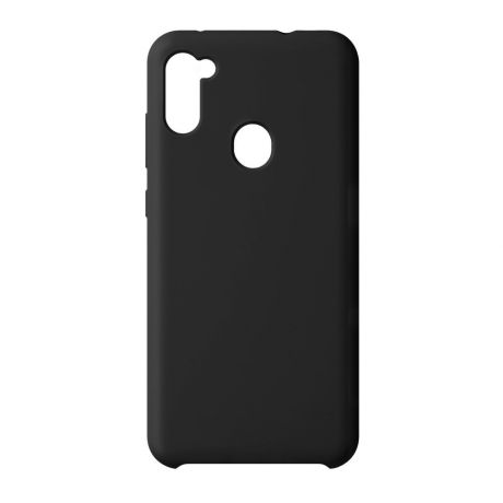 Чехол для смартфона Deppa Liquid Silicone для Samsung Galaxy A11 (2020) чёрный