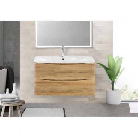 Тумба под раковину BelBagno Acqua 80 rovere rustico (ACQUA-800-2C-SO-RR)