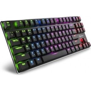 Игровая клавиатура Sharkoon PureWriter TKL RGB (PUREWRITER-TKL-RGB-B)