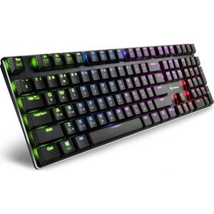 Игровая клавиатура Sharkoon PureWriter RGB (PUREWRITER-RGB-BLUE)