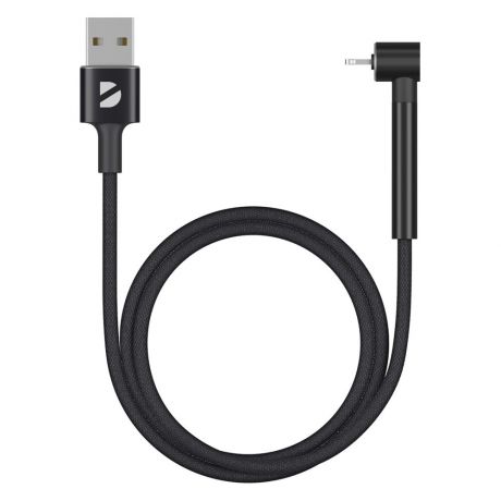 Кабель Deppa Stand USB-Lightning, 1 м, чёрный
