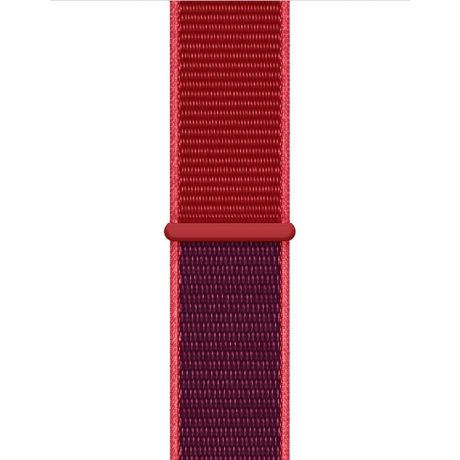 Ремешок для умных часов Apple Watch 40 мм, красный (MXHV2ZM/A)