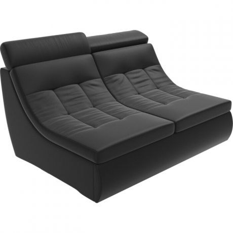 Модуль Лига Диванов Холидей Люкс раскладной диван экокожа черный