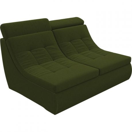 Модуль Лига Диванов Холидей Люкс раскладной диван микровельвет зеленый