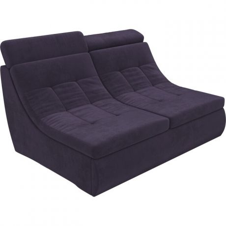 Модуль Лига Диванов Холидей Люкс раскладной диван велюр фиолетовый