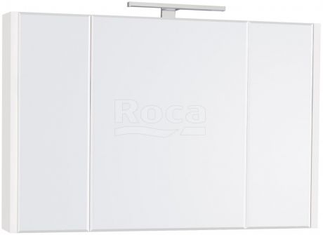 Зеркальный шкаф 100х65 см белый глянец Roca Etna 857305806