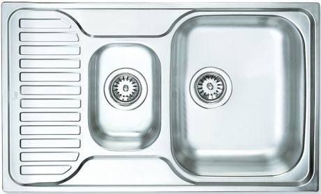 Кухонная мойка Teka Princess 1 1/2B 1/2D полированная сталь PA780P3001