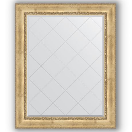 Зеркало 102х127 см состаренное серебро с орнаментом Evoform Exclusive-G BY 4385