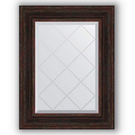 Зеркало 59х76 см темный прованс Evoform Exclusive-G BY 4033