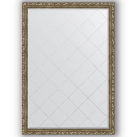 Зеркало 130х185 см виньетка античная латунь Evoform Exclusive-G BY 4489