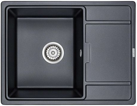 Кухонная мойка Paulmark Weimar черный металлик PM216550-BLM