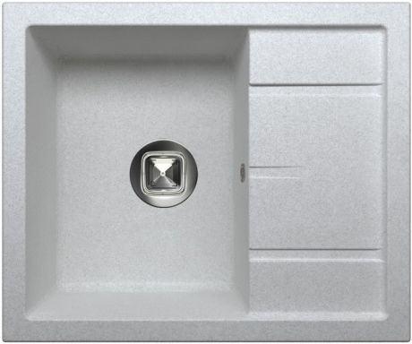 Кухонная мойка Tolero серый металлик R-107 №001