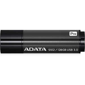 Флеш накопитель ADATA 128GB S102 PRO USB 3.0 Серый алюминий (Read 600X) (AS102P-128G-RGY)