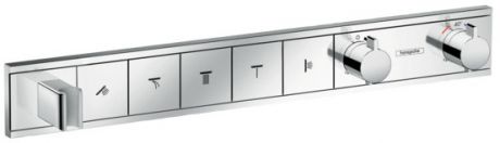 Термостат для 5 потребителей Hansgrohe RainSelect 15358000