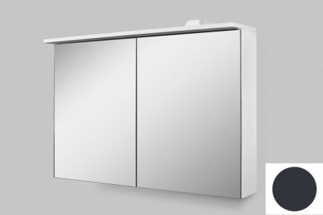 Зеркальный шкаф 100х68 см графит матовый Am.Pm Spirit V2.0 M70AMCX1001GM