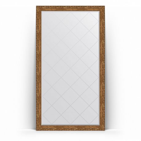 Зеркало напольное 110х200 см виньетка бронзовая Evoform Exclusive-G Floor BY 6352