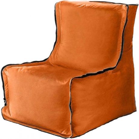 Бескаркасное кресло Mypuff Лофт лиса мебельный велюр lf-473