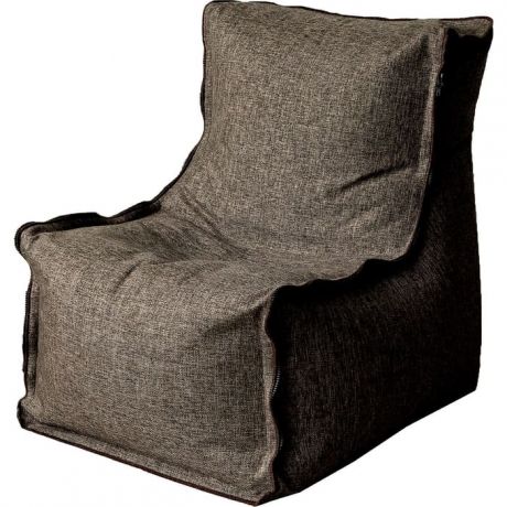 Бескаркасное кресло Mypuff Лофт коричневый жаккард lf-447