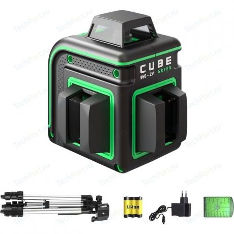 Построитель лазерных плоскостей ADA Cube 360-2V Green Professional Edition